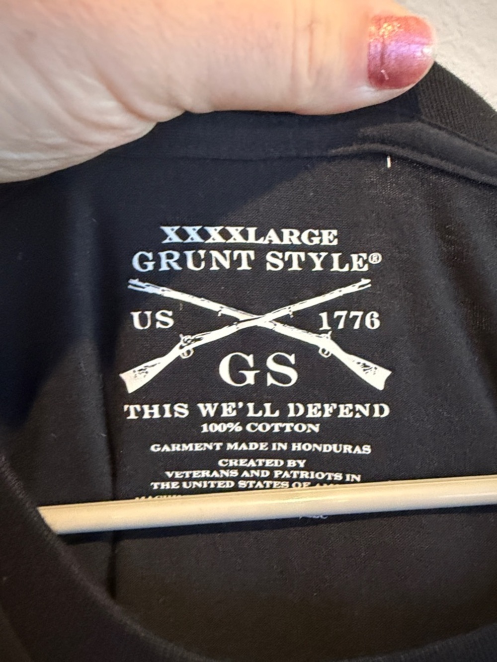 Grunt Style Men's Black Graphic Tee with Teal Circuit Skull - Picture 2 of 3
